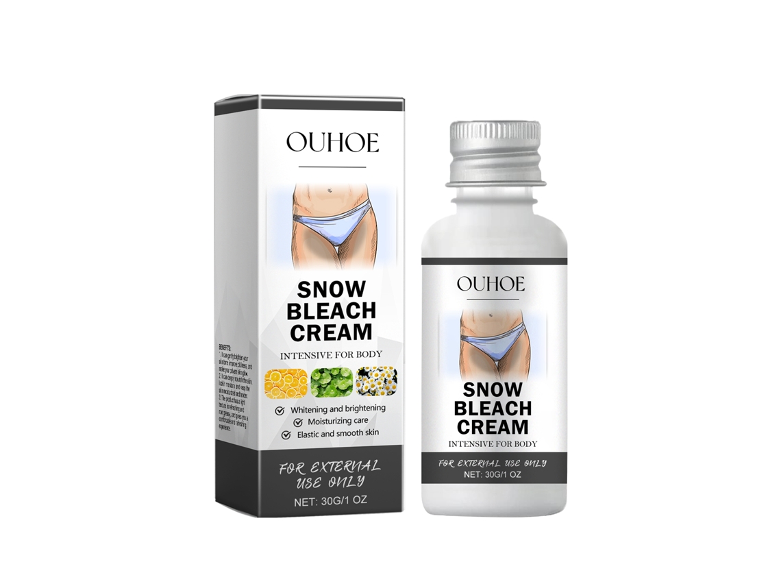Cuidados Íntimos com Creme Clareador e Hidratante Ouhoe para Face e Coxas LAXISCREED