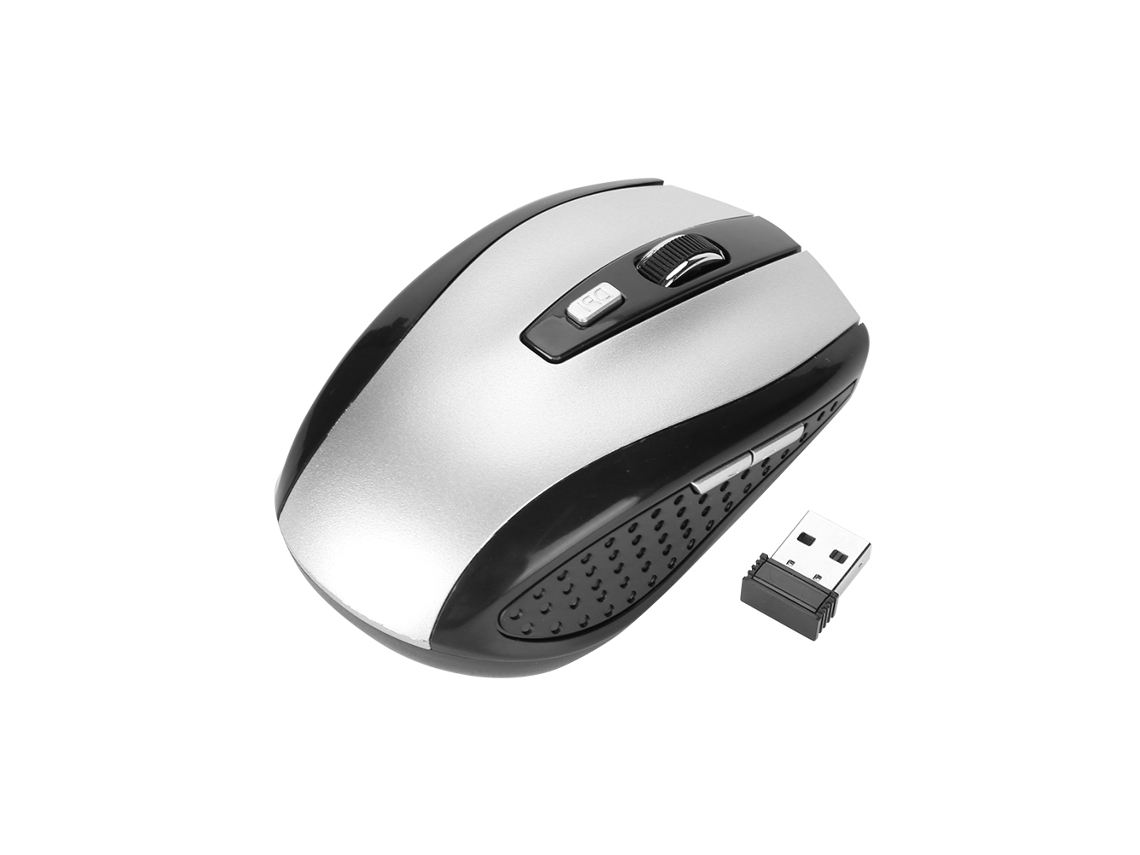 Rato Sem Fio Óptico Portátil 6d 2.4ghz Com Receptor Usb Para Pc Notebook Computador