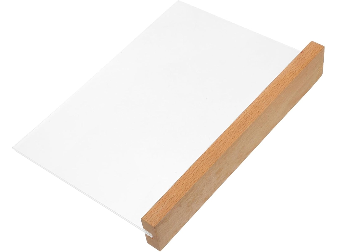 Suporte De Mesa Em Formato De T Para Pôsteres E Cardápios.