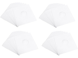 100 Capas Antiestáticas para Leitores de Cd de 12 Polegadas Proteção para Leitores de Cd com Bolsa Interna. SFUSHOS