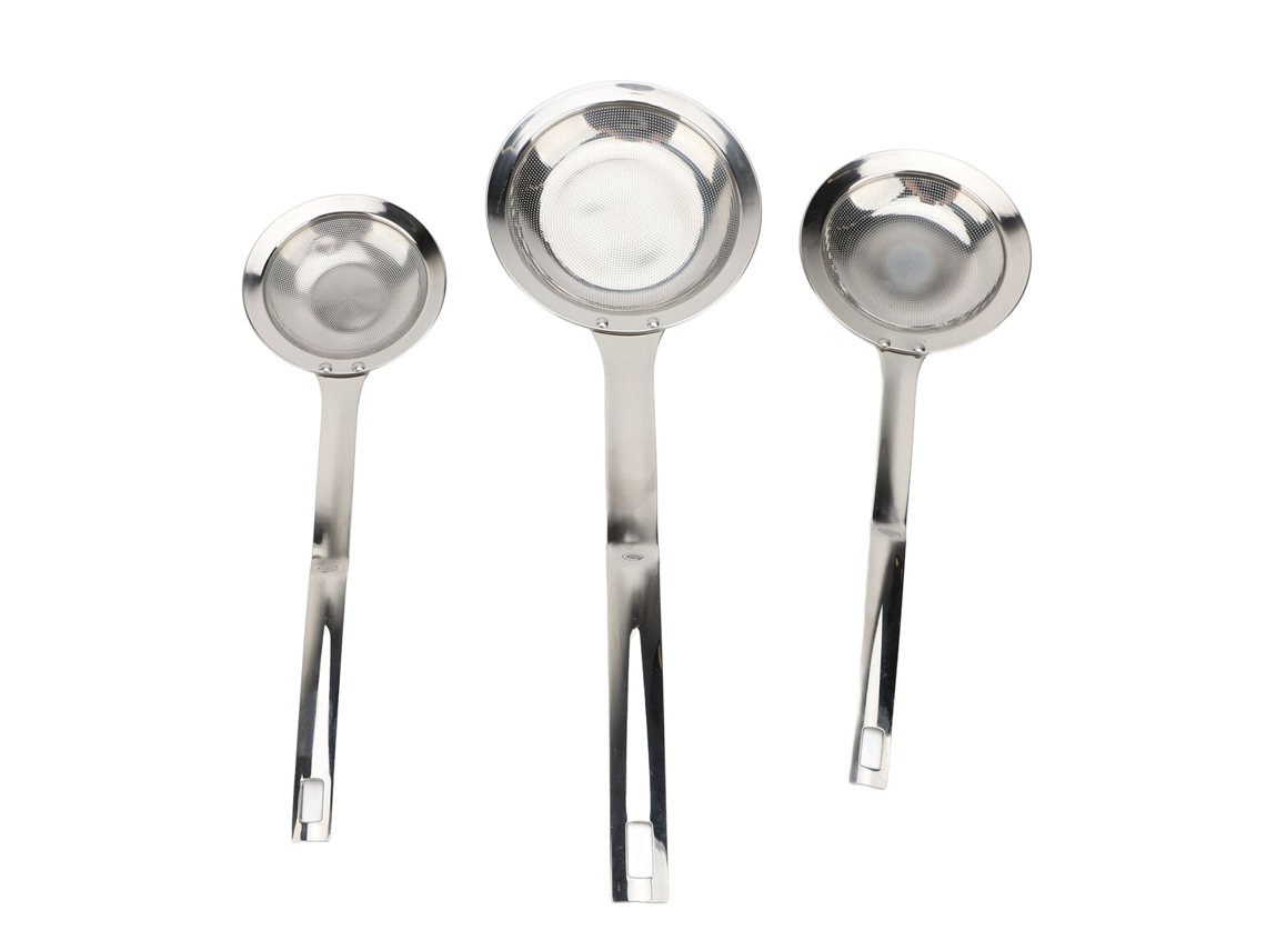 Colheres de Crivo LAXISCREED Aço Inox 304 3pcs