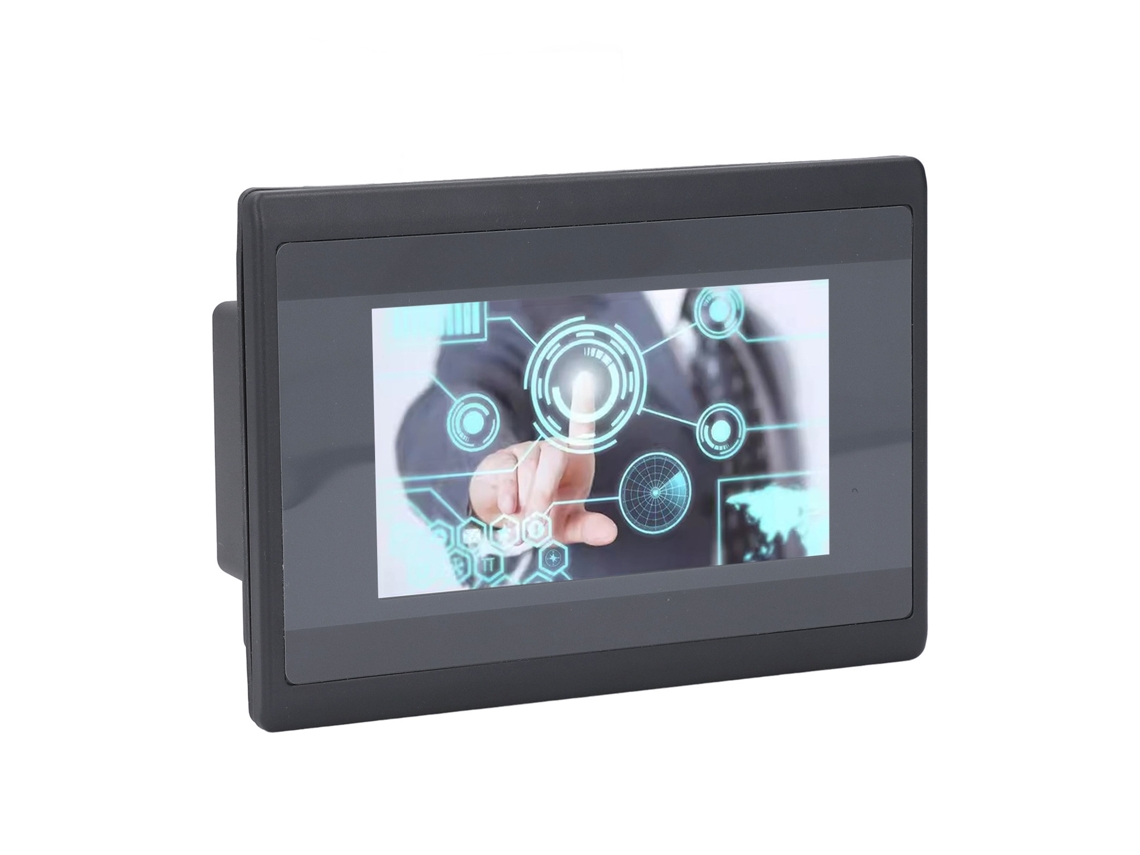 Laxiscreed Hmi 4.3'' Plc Com Cpu 600mhz, Alimentação Dc24v E Medição De Temperatura Pt100 Para Automação