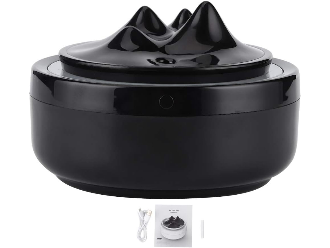 Umidificador Socobeta De 300ml Com Difusor Aromas, Luz Noturna Mudança Cor E Temporizador 6 Horas