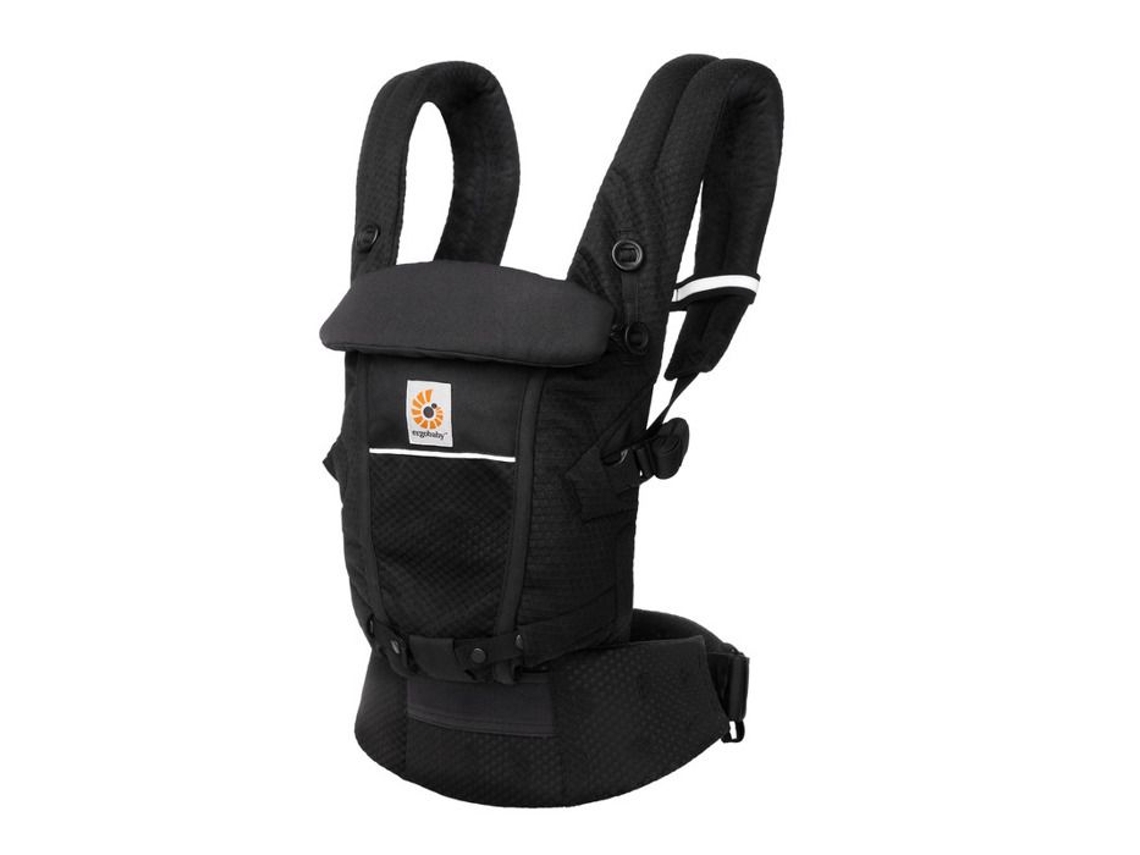 Porta Bebé Adapt Softflex Mesh Preto Onyx Ergobaby