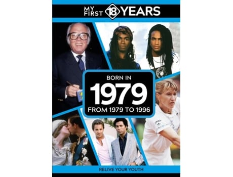 Livro My First 18 Years - Born in 1979 de TDM Publishing (Inglês)