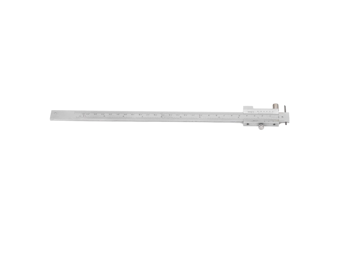 Paquímetro Vernier Acouto Em Aço Inoxidável, De Desenho Paralelo,