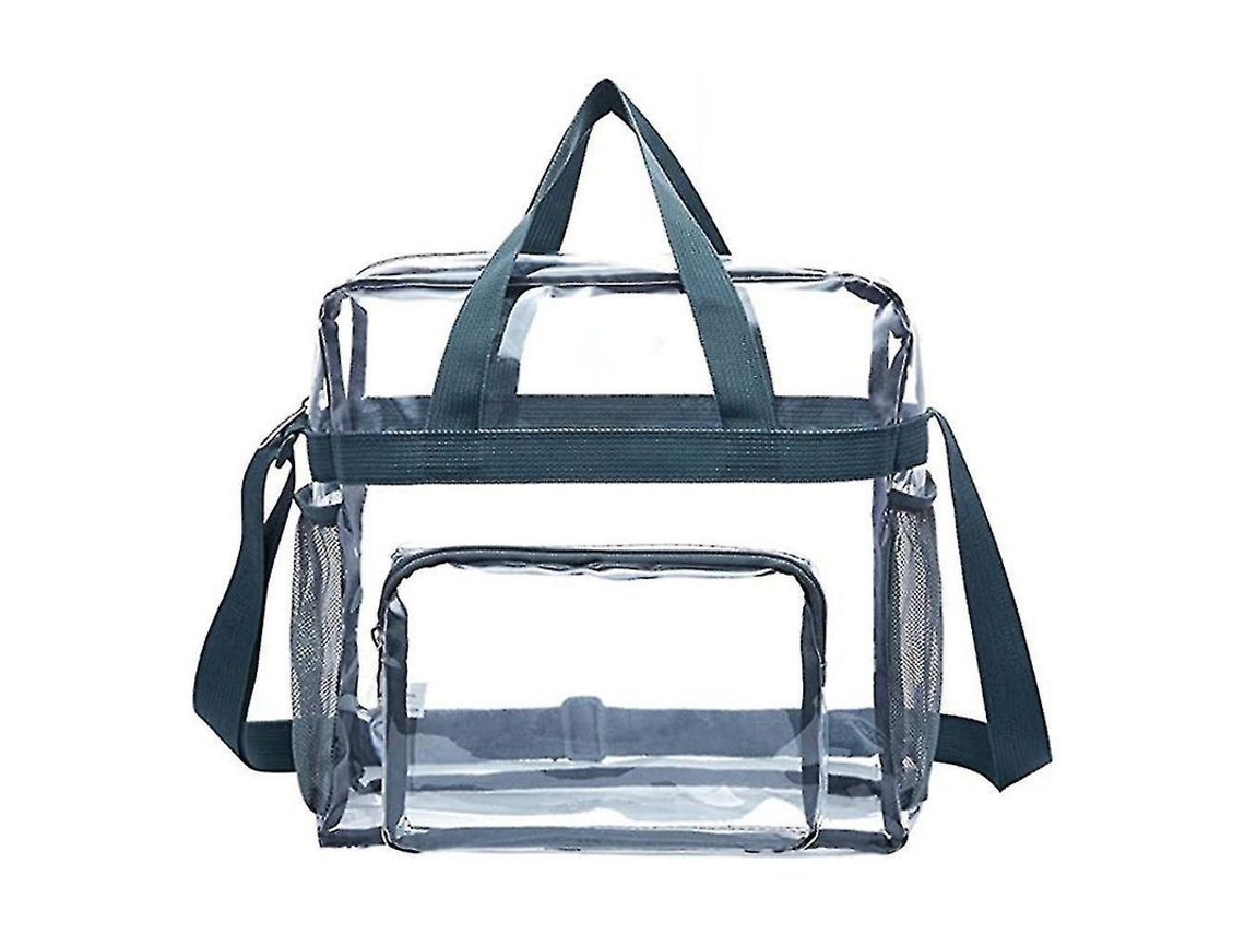 Bolsa Transparente Unissex Para Deporte Viaje Gimnasio Piscina Almacenamiento Bolsa De Baño Gris