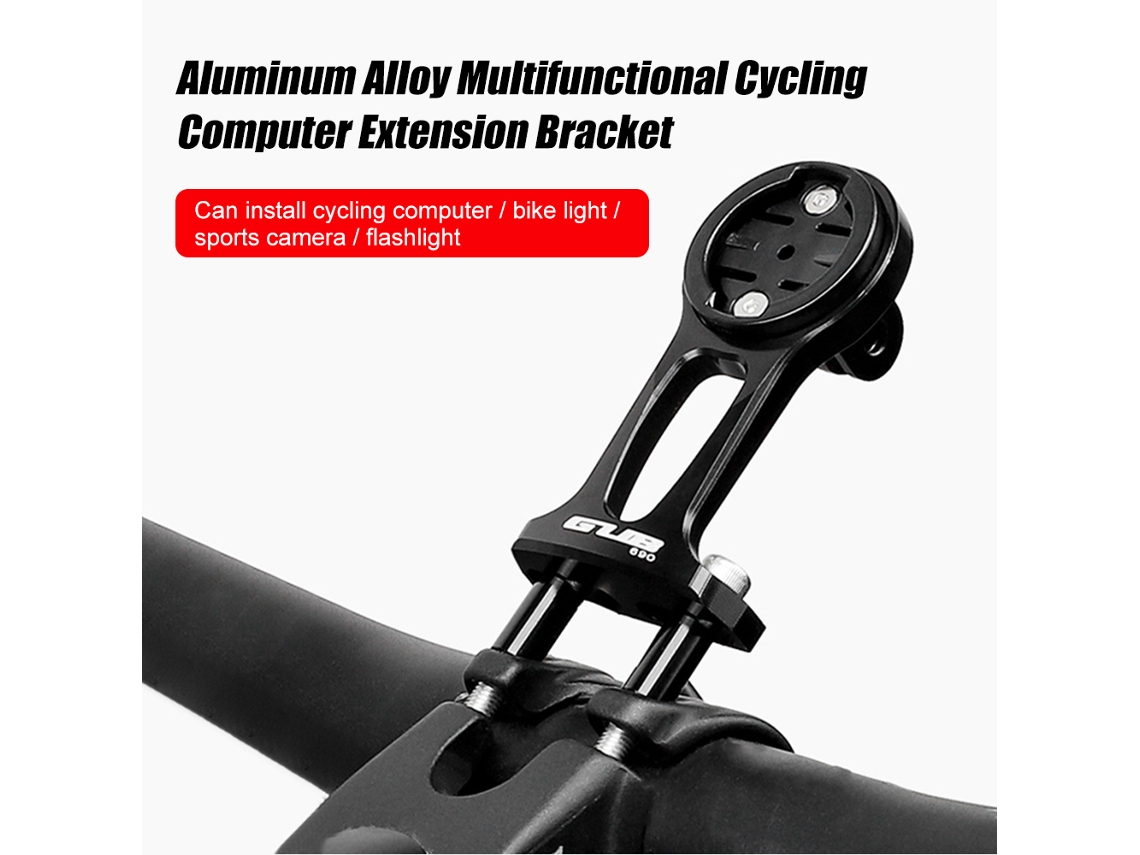 Suporte Mali Extensível para Computador de Bicicleta, Alumínio, Leve, Ajustável