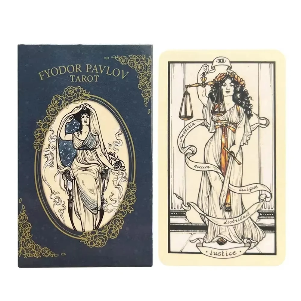 78 Cartas De Tarô Oráculo De Fiódor Pavlov Para Adivinhação E Leitura Da Sorte.