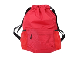 Mochila Grande Capacidade com Separador Seco/molhado Vermelha M