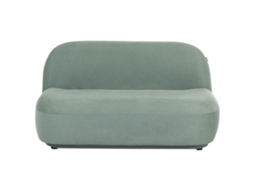 Sofá de 2 Lugares BELIANI Lovberg de Tecido Verde Claro 105x80x74