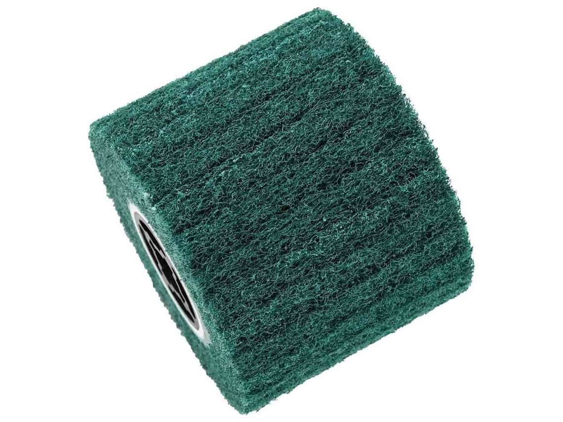 Maison Exclusive - Rolos De Lixa 3 Unid. Verde 12 X 12 X 10 Cm Fibra Sintética