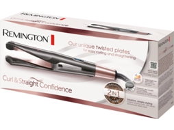 Alisador de Cabelo REMINGTON Curl ConFidence S6606  (Cerâmica - 150 °C - 230 °C )