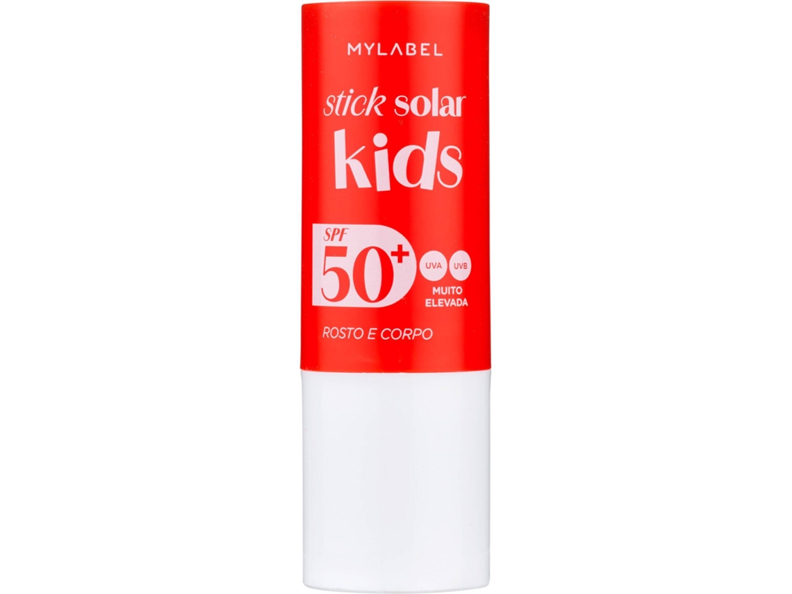 Protetor Solar Stick Rosto e Corpo Kids Laranja Fps 50+ MYLABEL