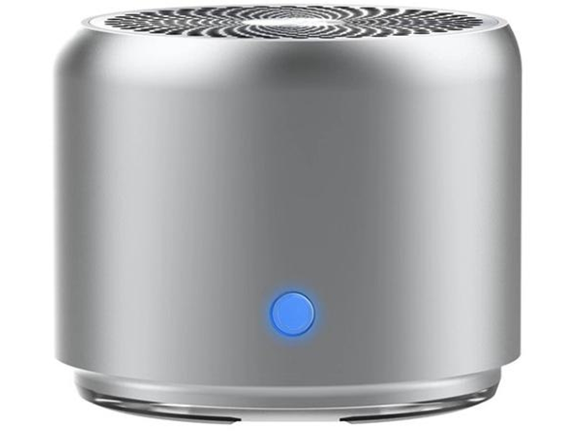 Mini Alto Falante Bluetooth Com Radiador De Graves Personalizado, Ip67 À Prova Dágua Yizhood (prata)