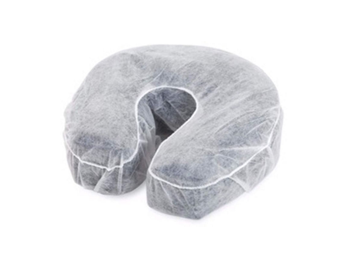 Capinha descartável de cabeceira para massagem, 50 unidades, branco