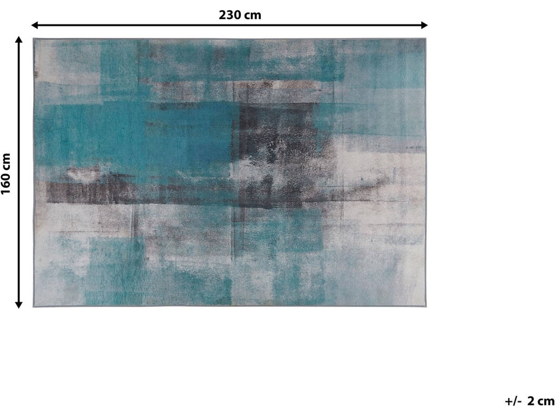 Tapete Trabzon (Multicolor - Poliéster - 160x230x0.5 cm)