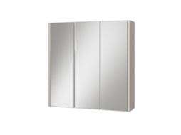 Armário de Banheiro Majest, 67.4x68cm com 3 Portas Espelhadas, Cachemira VICCO