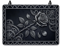 Rose Tampa Para Elétrico Fogão, Engrenagens Industrialis Elegantes, Cor Não Preta, Lavável, Impermeável, Otimizador de