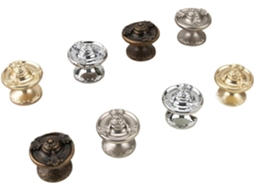 1 Peça Puxador De Gaveta Moderno Dourado Com Furo Único Para Armário Cozinha, Botão De Níquel 6166-antique