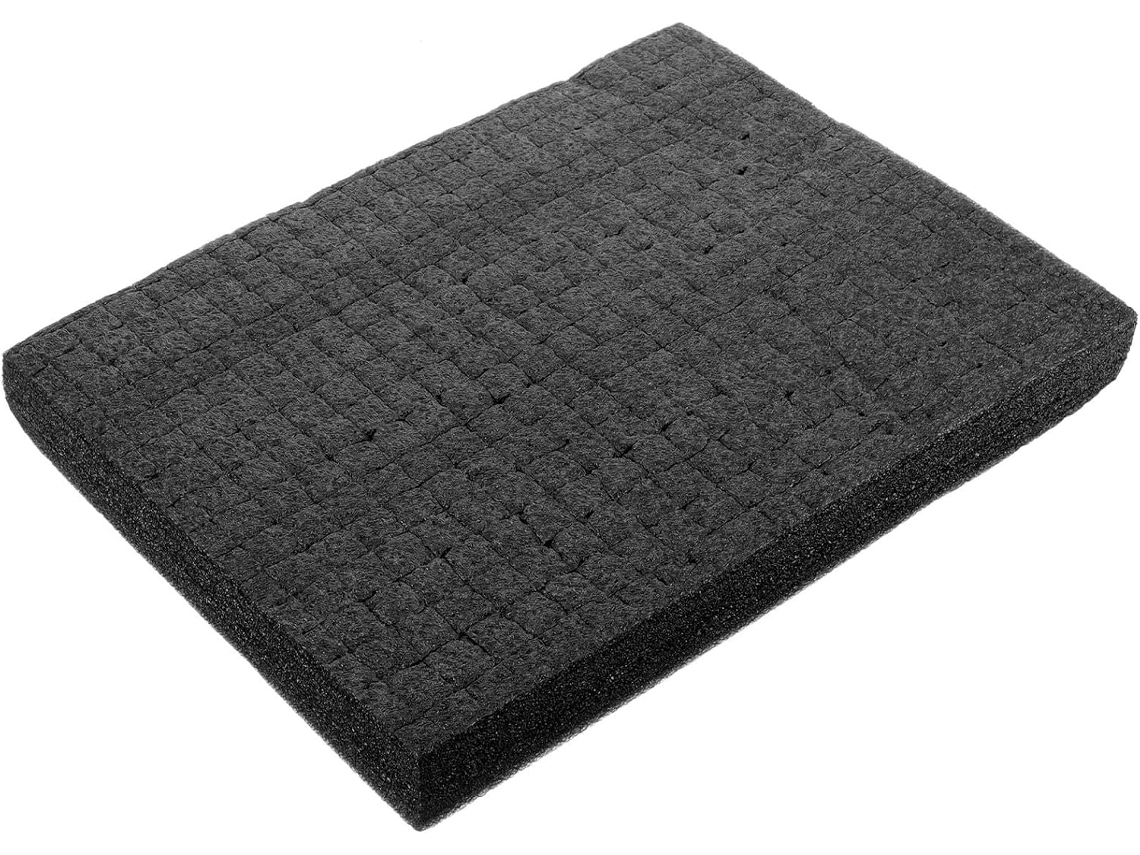 Bloco De Mousse Cubique Noir Découpable Para Calage Et Rangement