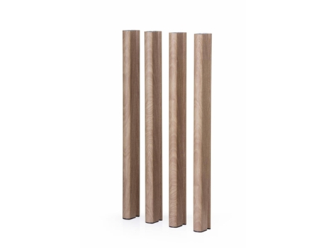 Pernas de Alumínio com Efeito de Madeira para Floreiras MONDUM Mediterrâneo H62,5 cm