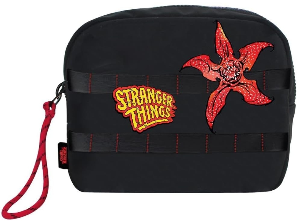 Bolsa De Couro Pu Stranger Things D20 Cerdá (vermelha)