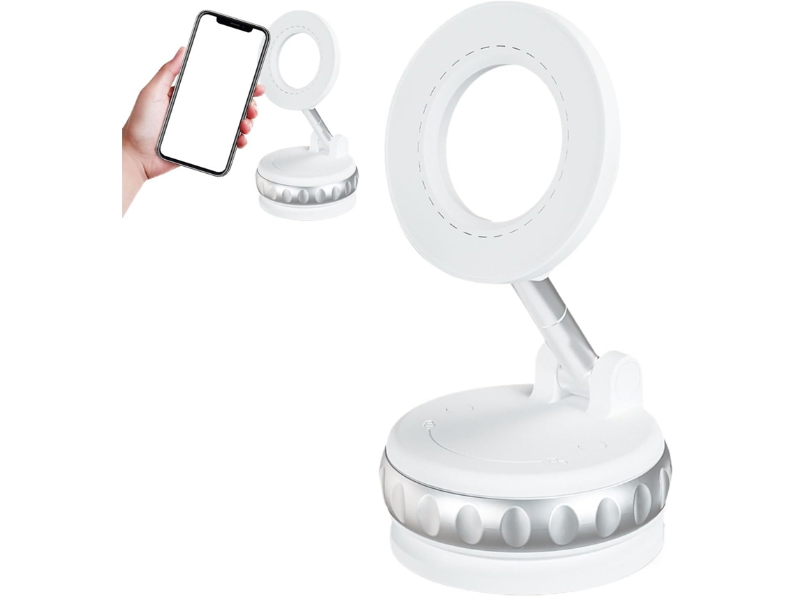 Suporte magnético para celular com ventosa
