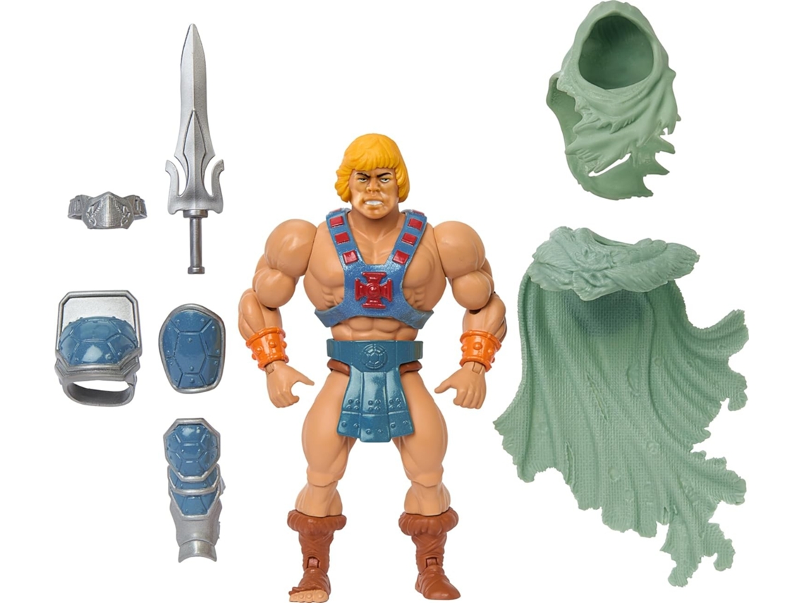 Figura Stealth He-Man Masters Of The Universe Tartarugas Ninja Motu X Tmnt 14 Cm MATTEL