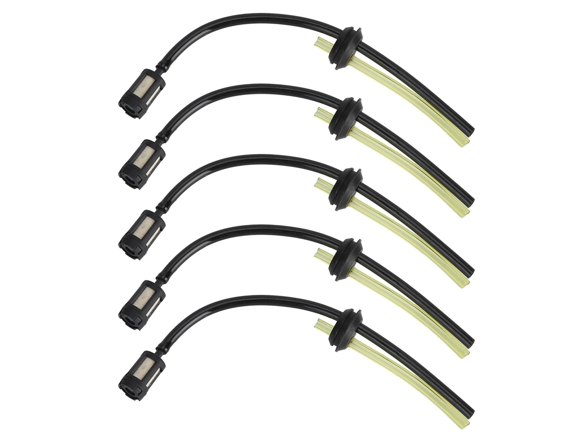 Conjunto PRIMEROX com 5 filtros de combustível para substituição em roçadeiras e aparadores de grama | S/BRAND