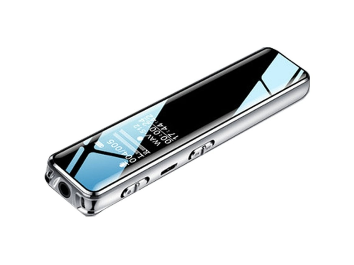 Lurelia Ditafone Digital Q22 32gb Com Usb Recarregável, Redução De Ruído, Proteção Por Palavra-passe Para Reuniões, Aulas, Entrevistas - Preto