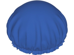 Touca De Banho Estampada Em Azul Ultramarino, Reutilizável, Dupla Camada, Essencial Para Viagens, Hotel, Salão De Beleza