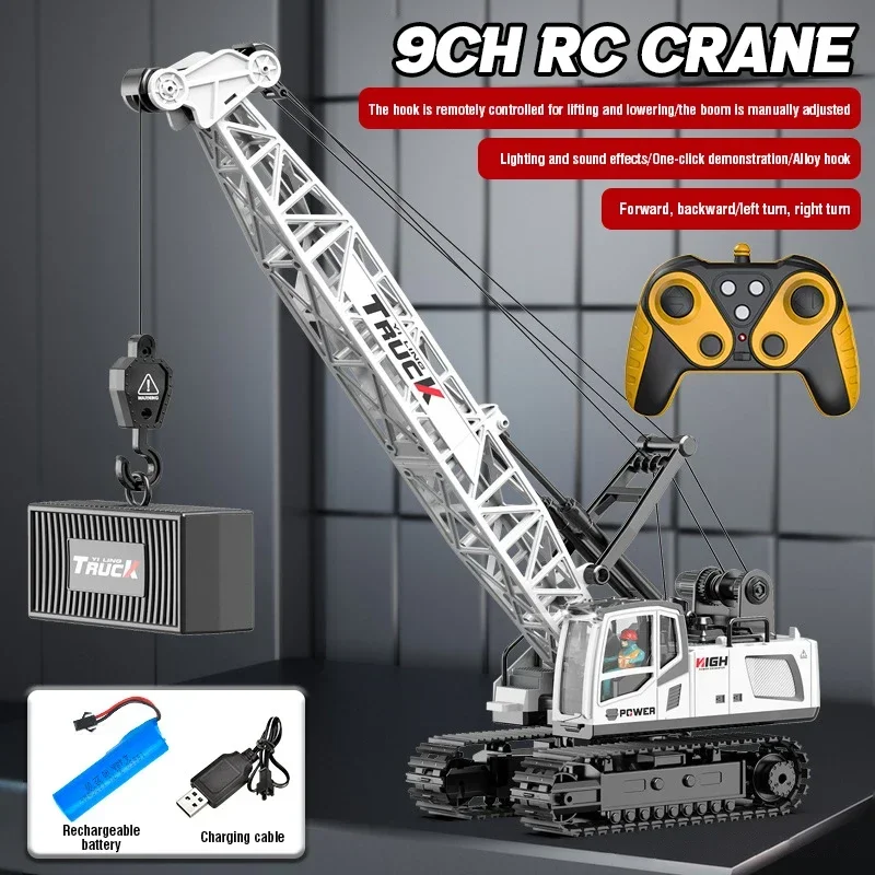 Carro de Controle Remoto em Liga Metálica, 2.4g, Modelo de Simulação, Presente para Crianças MDUG (branco)