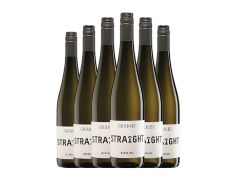 Vinho branco TOBIAS KRÄMER Straîght Riesling Seco Rheinhessen (0.75 L - 6 Unidades)