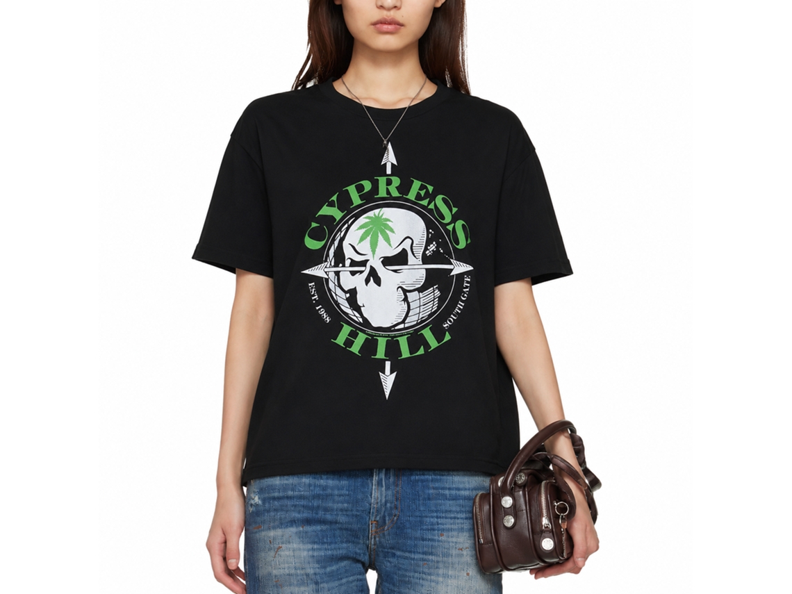 Cypress Hill Skull And Arrows T-shirt Unisex Adults Size:l