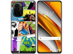 Capa Xiaomi Mi 11i 5G TUMUNDOSMARTPHONE Comic Multicor
