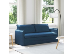 Vidaxl Sofá Azul 196 X 82 X 85 Cm Tecido