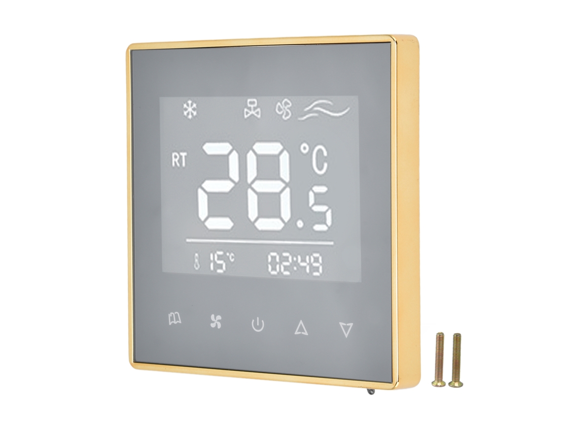 Controlador de temperatura de ar condicionado (com tela LCD sensível ao toque, compatível com AC220v)