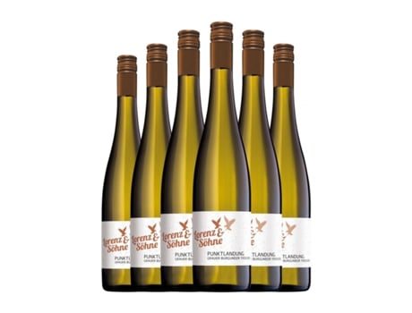 Vinho branco LORENZ & SÖHNE Punktlandung Pinot Cinza Seco Nahe (0.75 L - 6 Unidades)