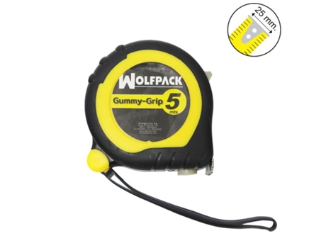 Flexometro magnetico grip topline 5 metros / 25 mm. con freno metro magnetico, medición, metro magnetico, hogar, bricolaje