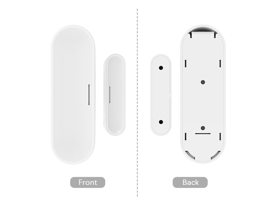 Sensor De Porta Janela Wifi Inteligente Com Controle Remoto Via App