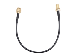 Cabo Coaxial Sma Macho Para Sma Fêmea Rg174 Extensão De Antena De Baixa Perda 15cm Latão Chapado A Ouro
