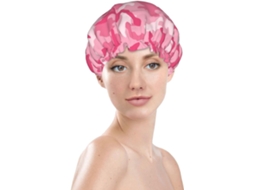 Touca De Banho Feminina, Reutilizável, Impermeável, Dupla Camada, Com Elástico, Ideal Para Cabelos Longos, Estampa