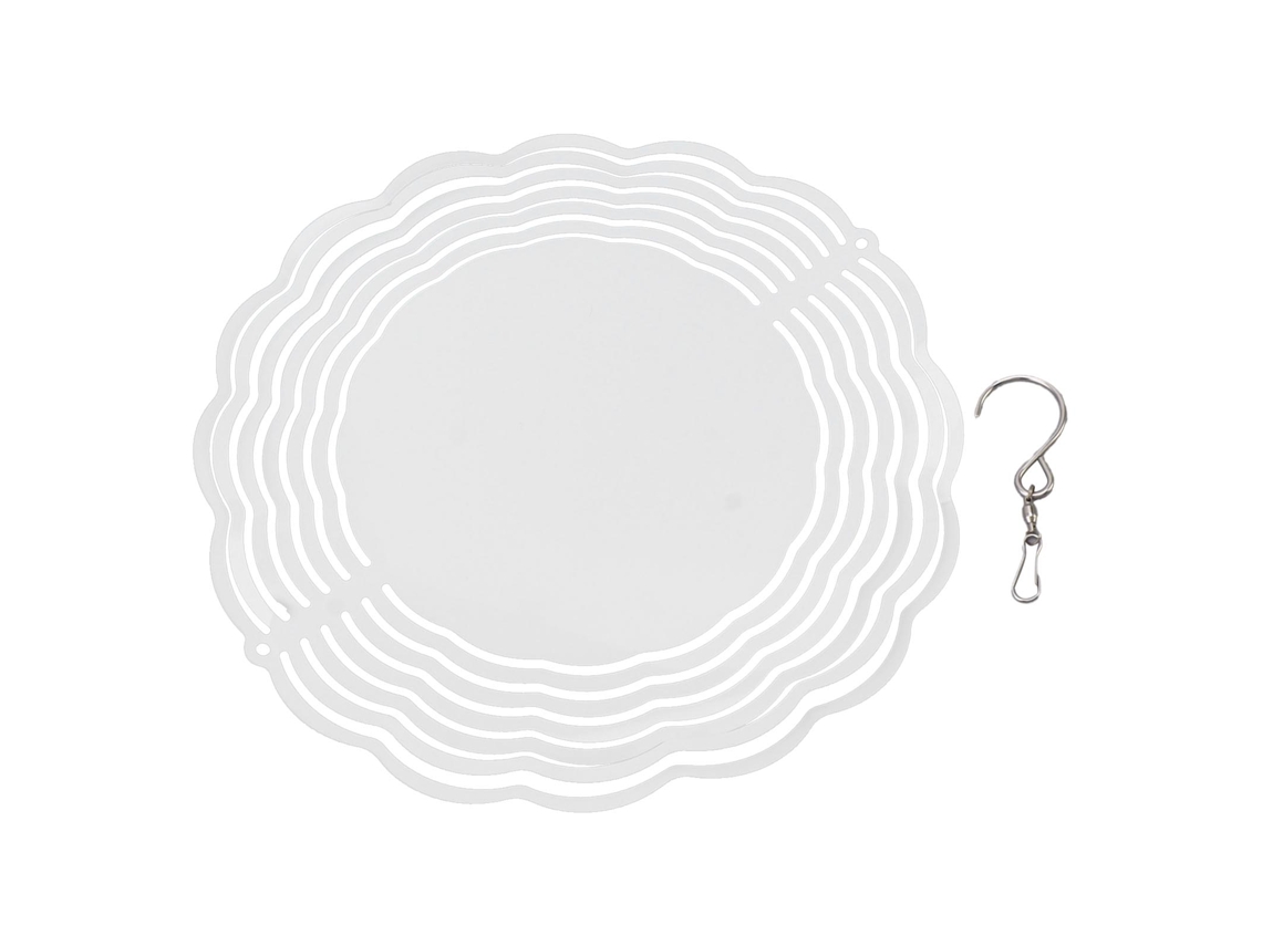Carimba Vento Sublimação Alumínio Diy Jardim