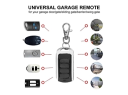 2 Controles Remotos Para Porta De Garagem Multifrequência 280-868mhz, Duplicador/clone De Controle Remoto Universal Para Garagem