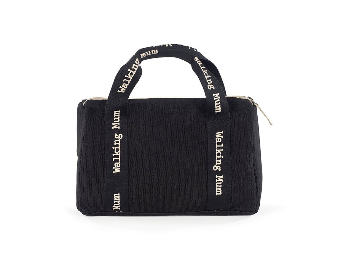 Mini Saco Eco Mum Preto WALKING MUM
