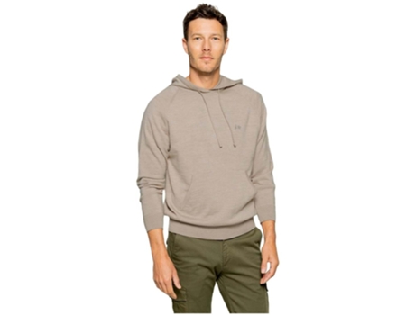 Sweatshirt de Homem SCOTTA Capucha Castanho (S)