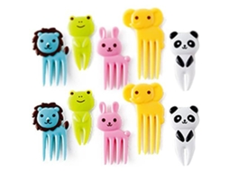 Caixa de Decoração Bento Garfinhos e Palitos de Animais NEVEANCE
