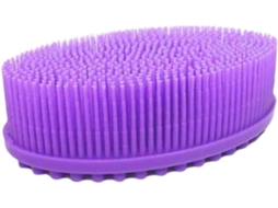 Escova De Banho Silicone Popetpop, Escova Para Massagem Capilar E Lavagem Corporal, Esponja De Banho Macia E Higiênica