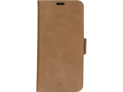 Capa para iPhone 14 DBRAMANTE1928 Pele Castanho